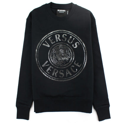 Versace Versus Lion Medallion Sweatshirt Black