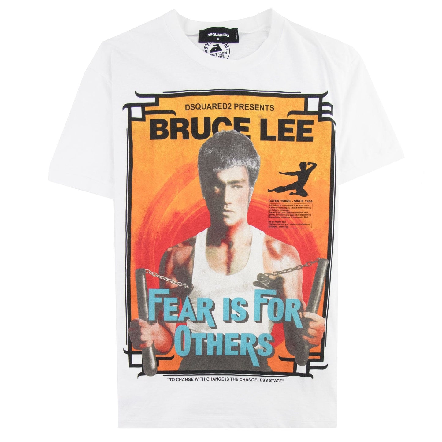 Dsquared2 Brue Lee T-shirt White 100