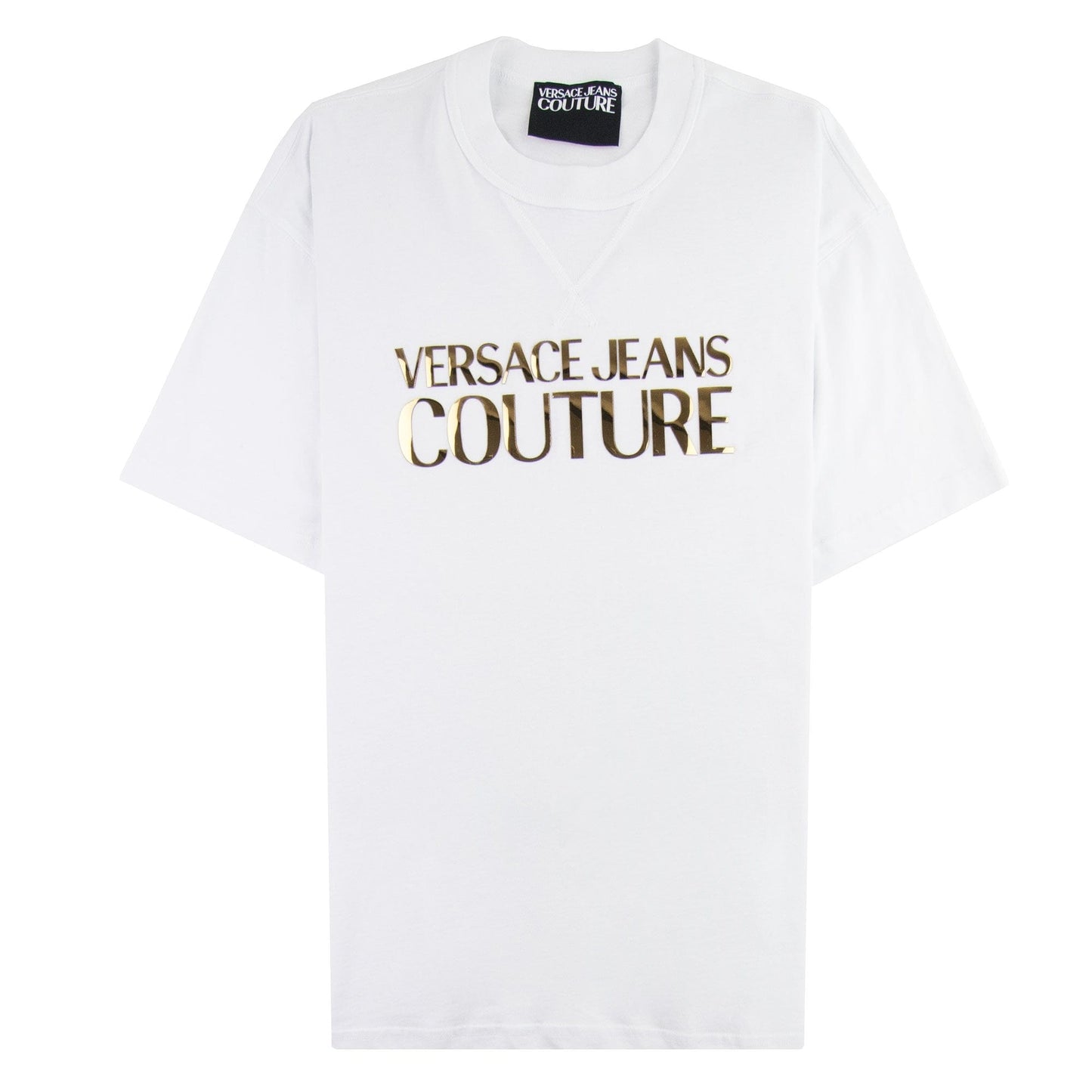 Versace Jeans Couture Foil Logo T-shirt White