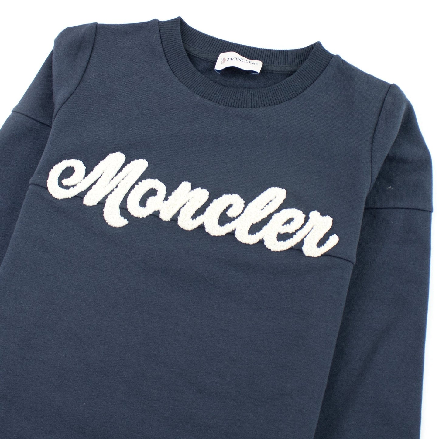 Moncler Junior Girls Long Sleeve Tracksuit Navy