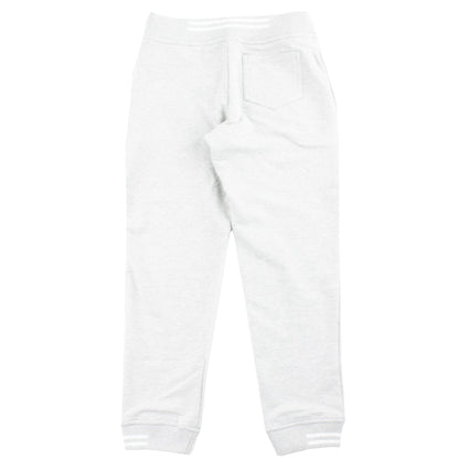 Armani Junior Logo Jogging Bottoms Grey