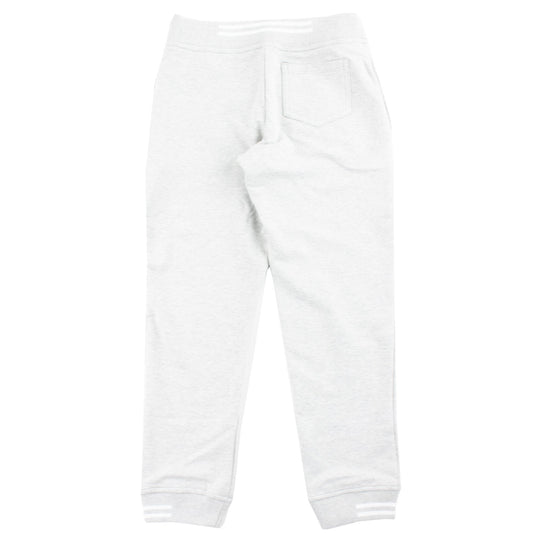 Armani Junior Logo Jogging Bottoms Grey