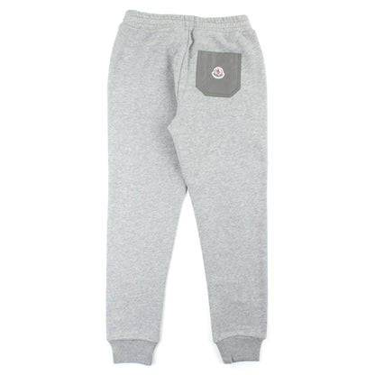 Moncler Junior Hooded Tracksuit Light Grey