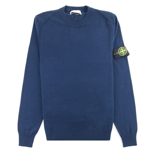 Stone Island 510B2 Knitwear Sweatshirt Marine Blue V0028