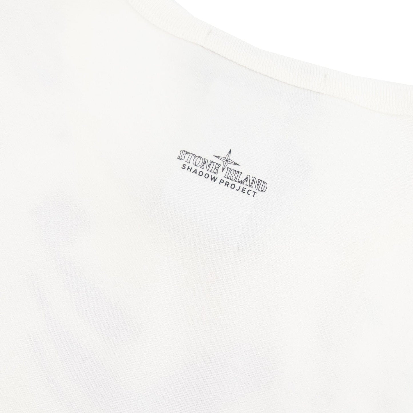 Stone Island Shadow Project 20610 Printed Catch Pocket T-shirt Natural V0099