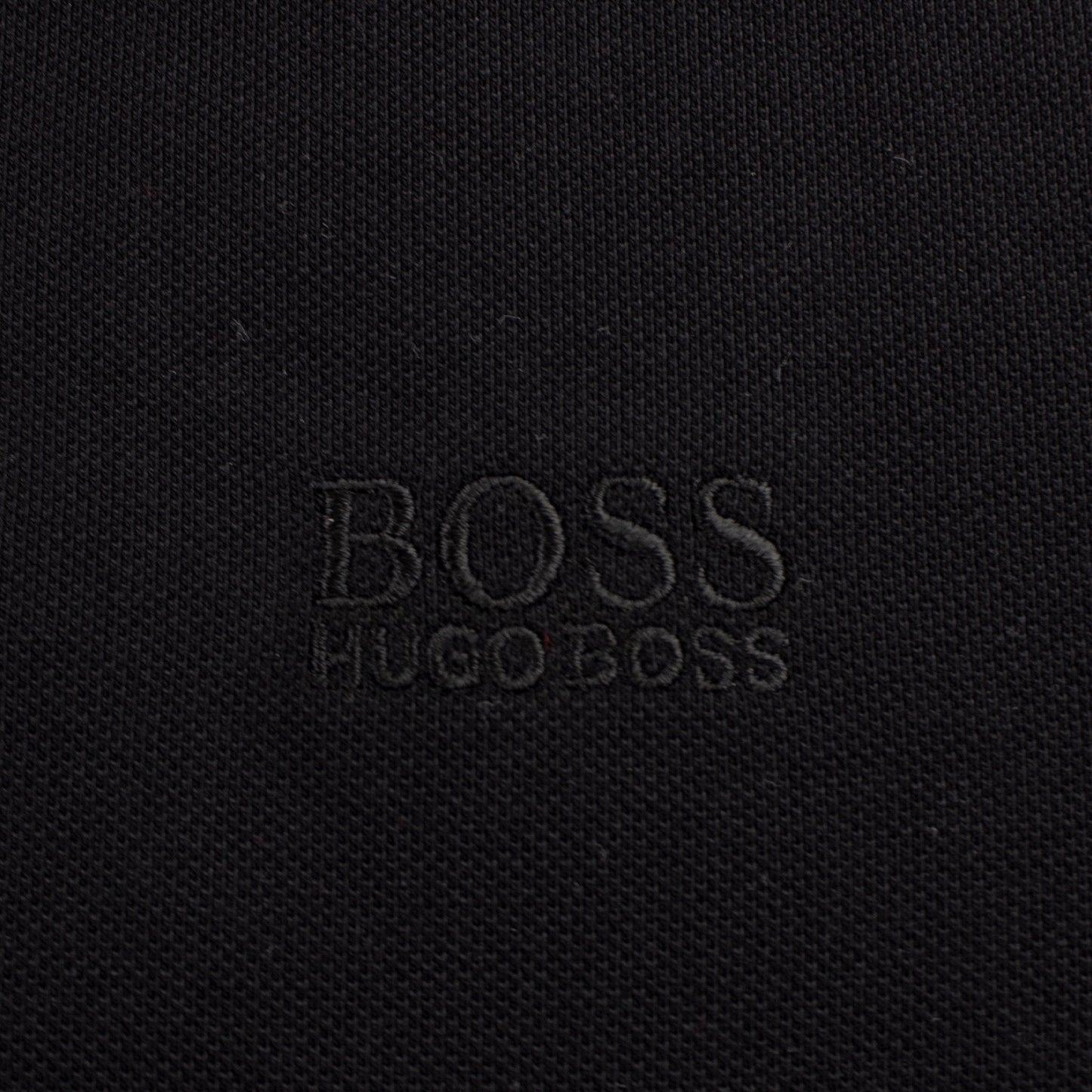 Hugo Boss Regular-fit Polo Shirt In Pima-cotton Black
