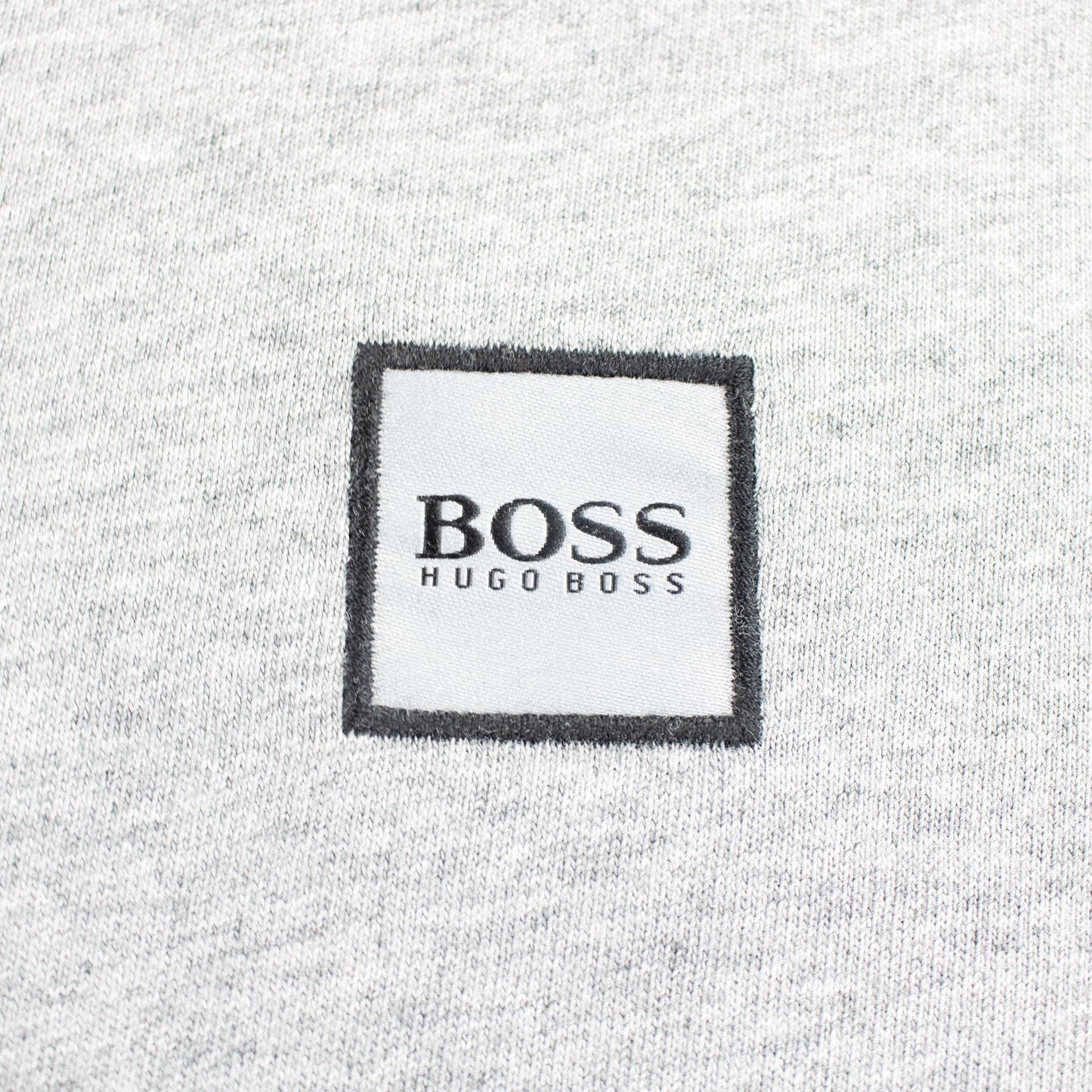 Hugo Boss Crew-neck T-shirt In Single-jersey Cotton Grey