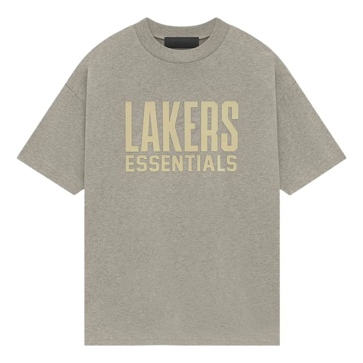 Fear of God Essentials x NBA Los Angeles Lakers T-shirt 'Grey Yellow' 125AL244106F
