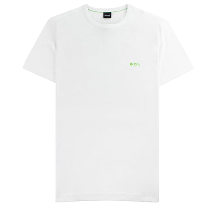 Hugo Boss Regular-fit T-shirt With Contrast Logo White