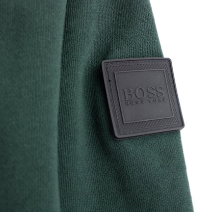 Hugo Boss Relaxed Fit Cotton Jacket Green