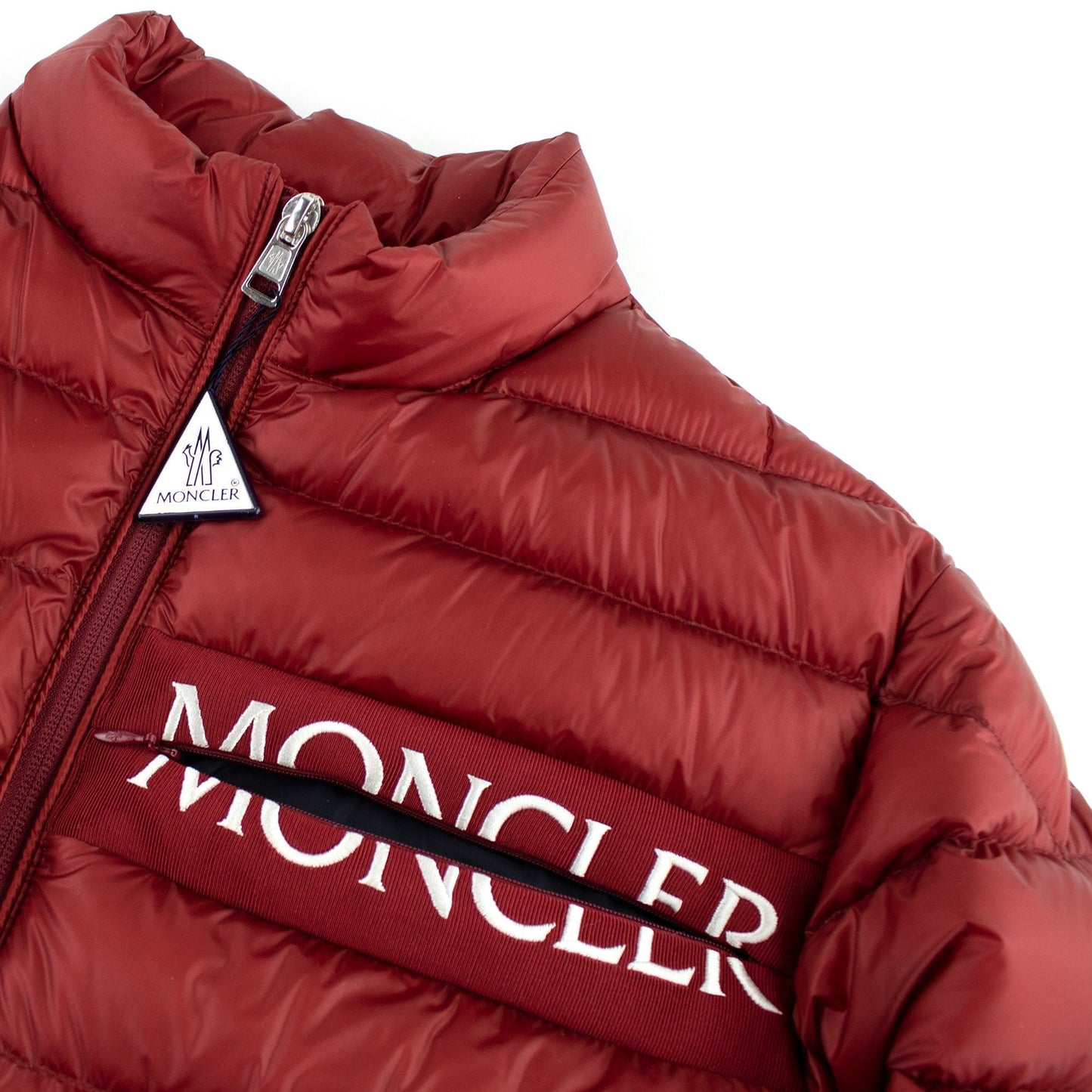 Moncler Neveu Down Jacket Red