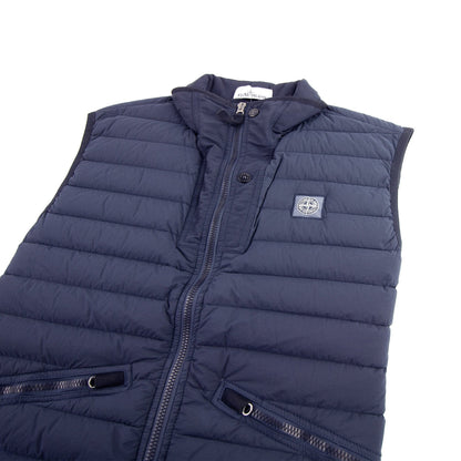 Stone Island Woven Pin Gilet Navy Blue V0020