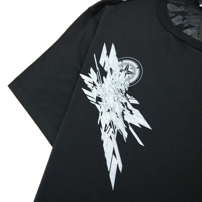 Stone Island Shadow Project Mako Logo Tshirt Black