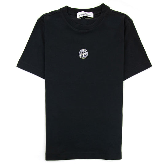 Stone Island Junior Digital Landscape T-shirt Black V0029