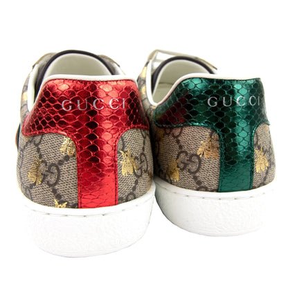 Gucci Ace GG Supreme Bees Sneaker Beige 8465