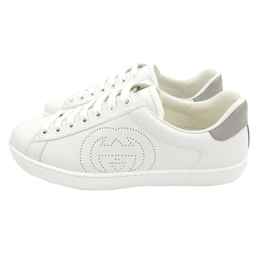 Gucci Ace With Interlocking G Sneakers White 9094
