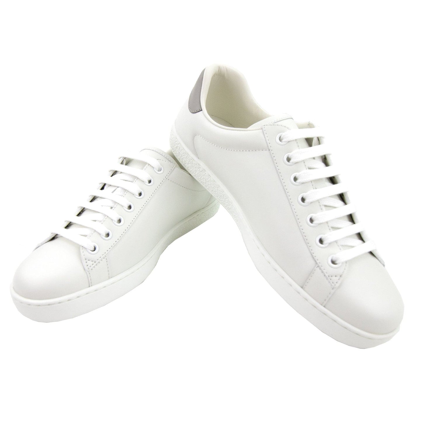 Gucci Ace With Interlocking G Sneakers White 9094