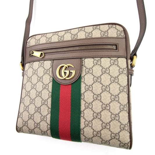 Gucci Ophidia GG Messenger Bag Beige 8745