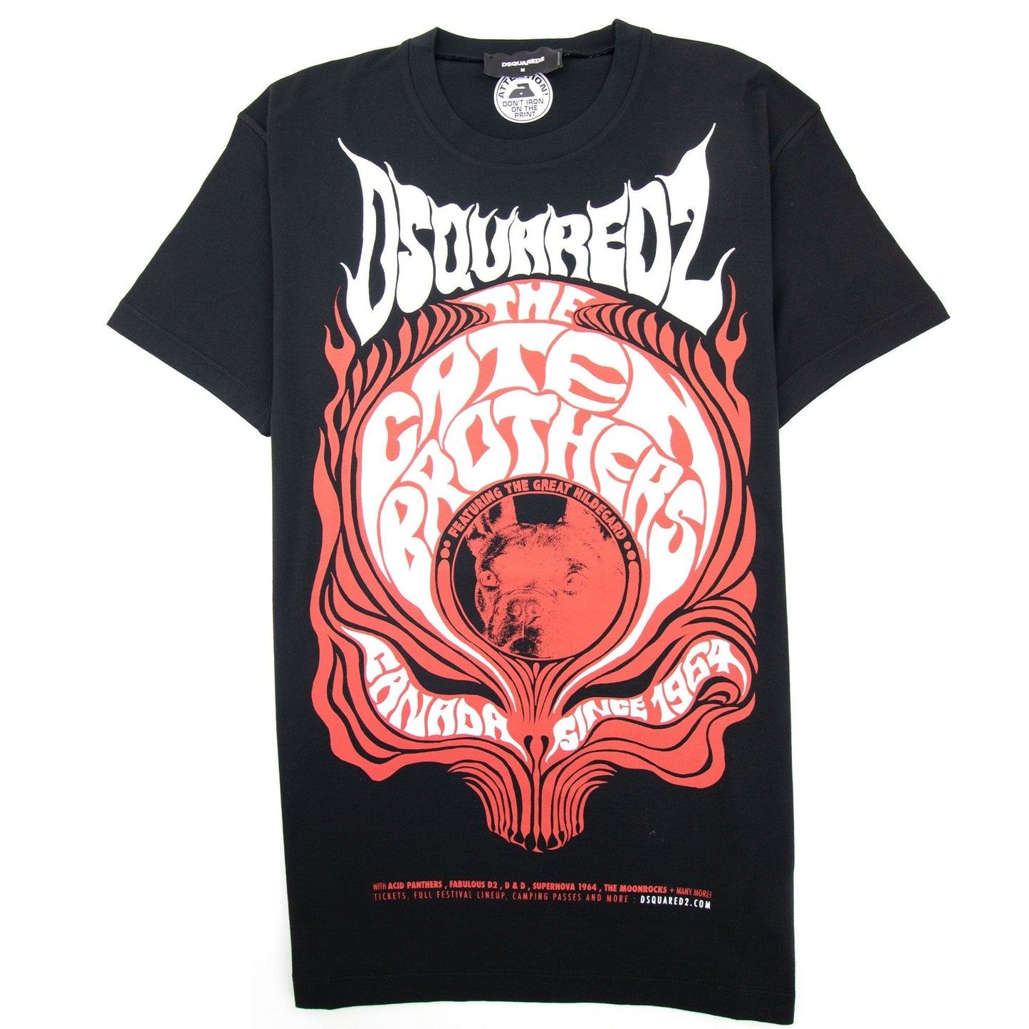 Dsquared2 Great Hildegard Tshirt Black