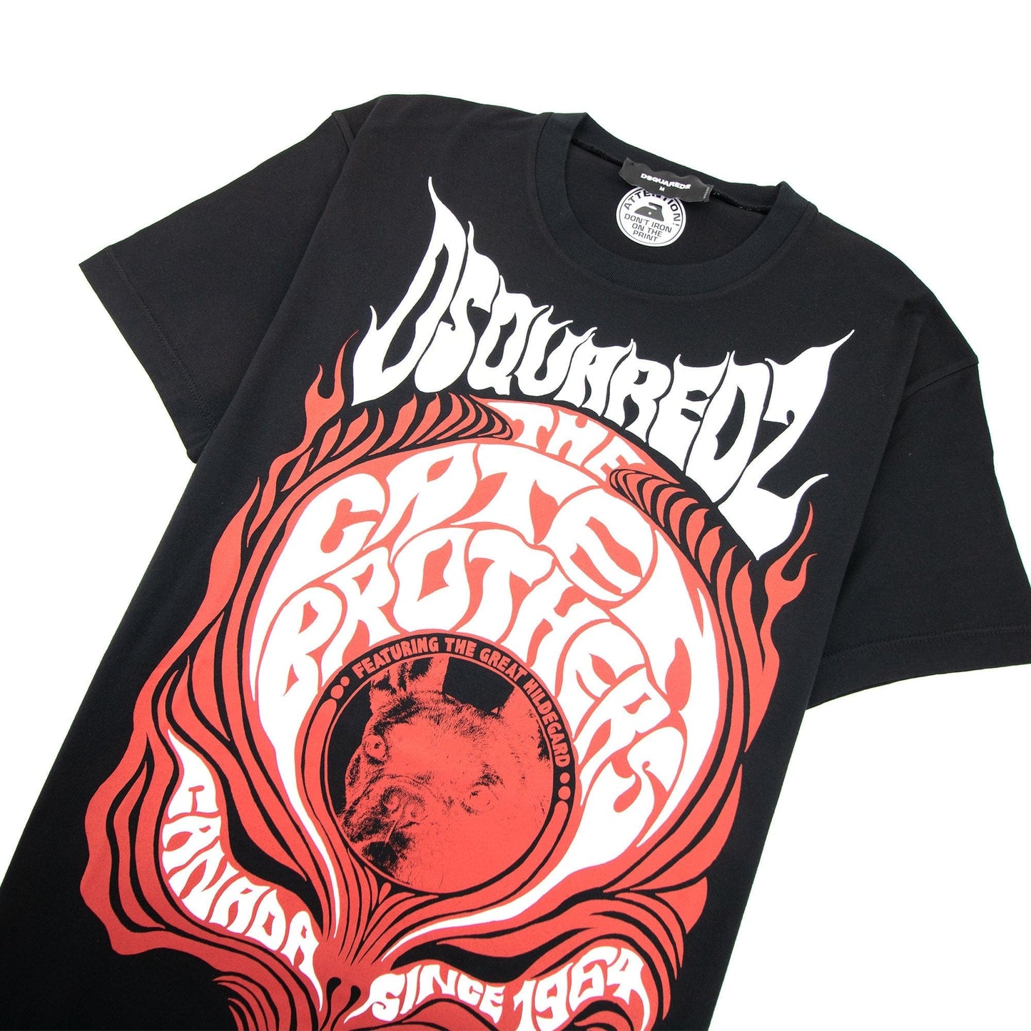 Dsquared2 Great Hildegard Tshirt Black