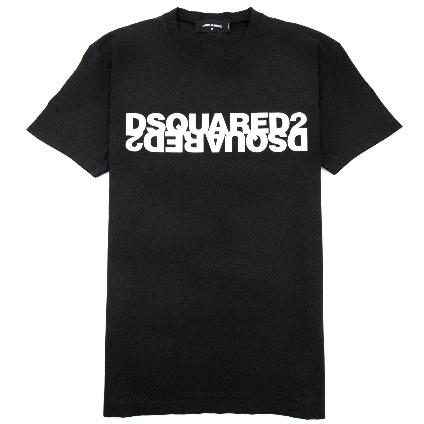 Dsquared2 Mirror Logo Tshirt Black