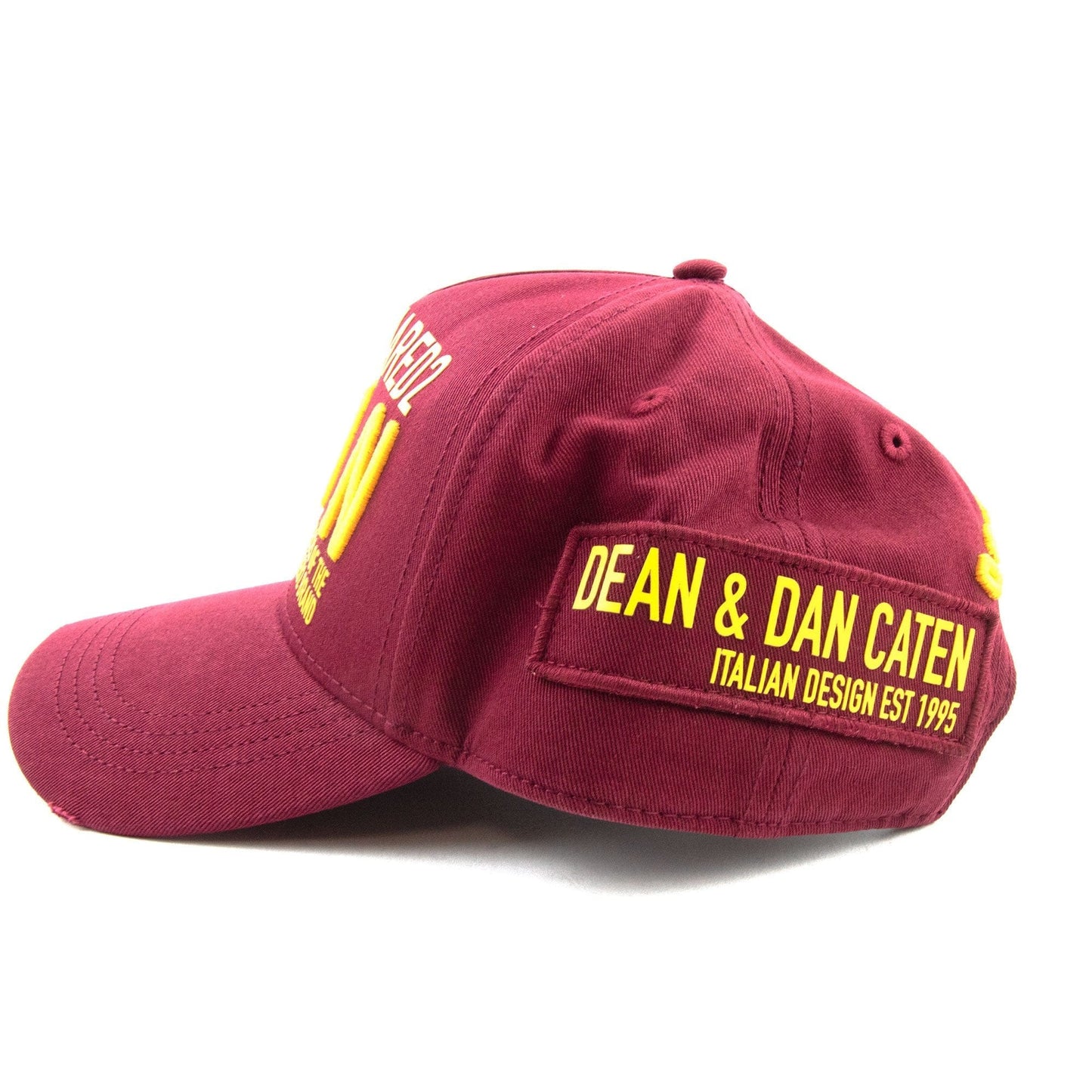 Dsquared2 Icon Badges Cap Burgundy