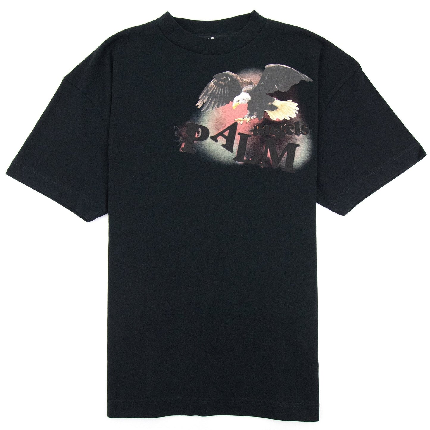 Palm Angels Eagle Print T Shirt Black