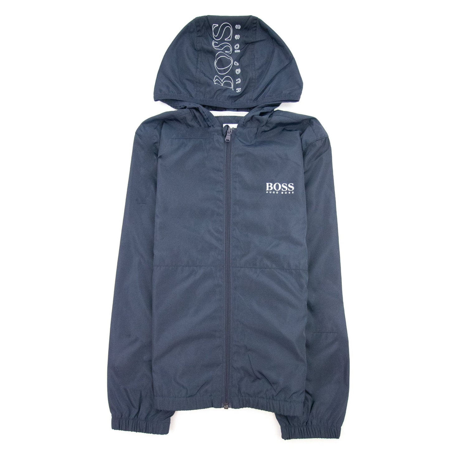 Hugo Boss Kids Lightweight Windbreaker Jacket Navy