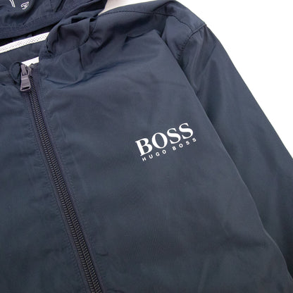Hugo Boss Kids Lightweight Windbreaker Jacket Navy