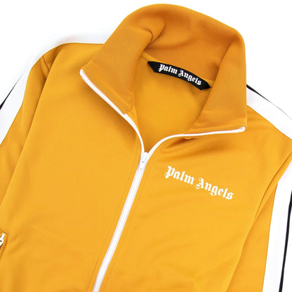 Palm Angels Autumn Blaze Tracksuit Jacket Yellow/white