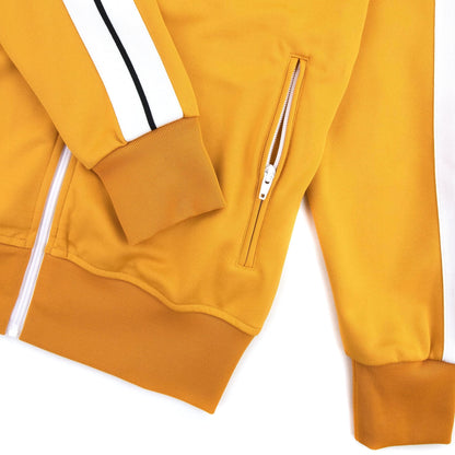 Palm Angels Autumn Blaze Tracksuit Jacket Yellow/white