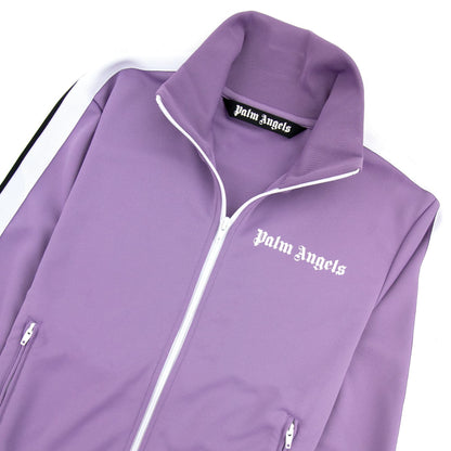 Palm Angels Autumn Blaze Tracksuit Jacket Lilac/white