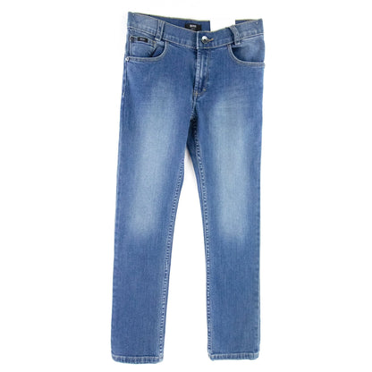 Hugo Boss Kids Adjustable Slim Fit Jeans Denim