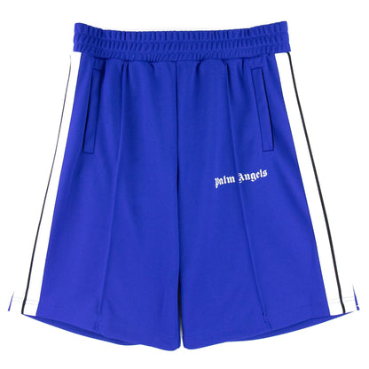 Palm Angels Classic Track Shorts Blue/white