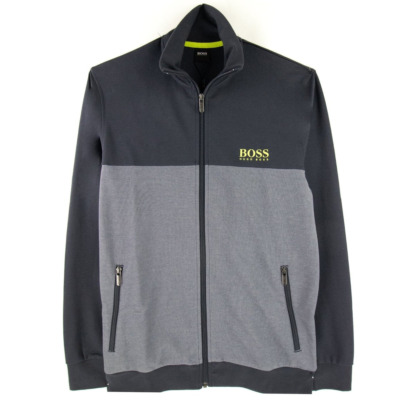 Hugo Boss Contrast Logo Tracksuit Jacket Navy 400