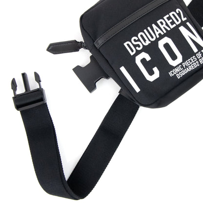 Dsquared2 Icon Print Belt Bag Black