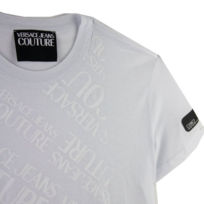 Versace Jeans Couture Writing Logo Tshirt White