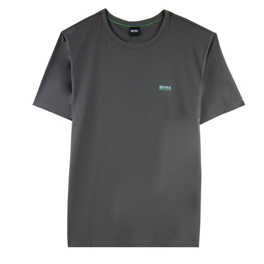 Hugo Boss Regular-fit T-shirt With Contrast Logo Navy 414 DS3
