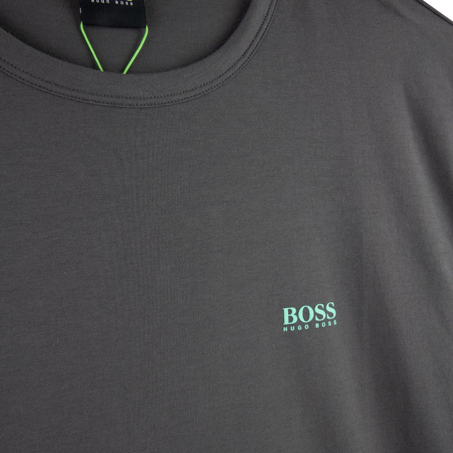 Hugo Boss Regular-fit T-shirt With Contrast Logo Navy 414 DS3