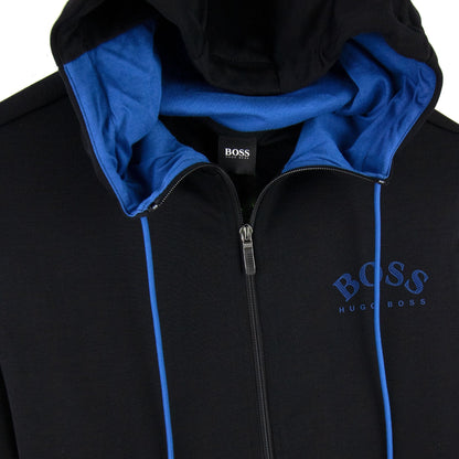 Hugo Boss Saggy Embroidered Hoodie Black 001