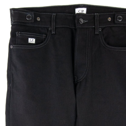 C.P. Company Mean Fit Slim Jeans Black D00