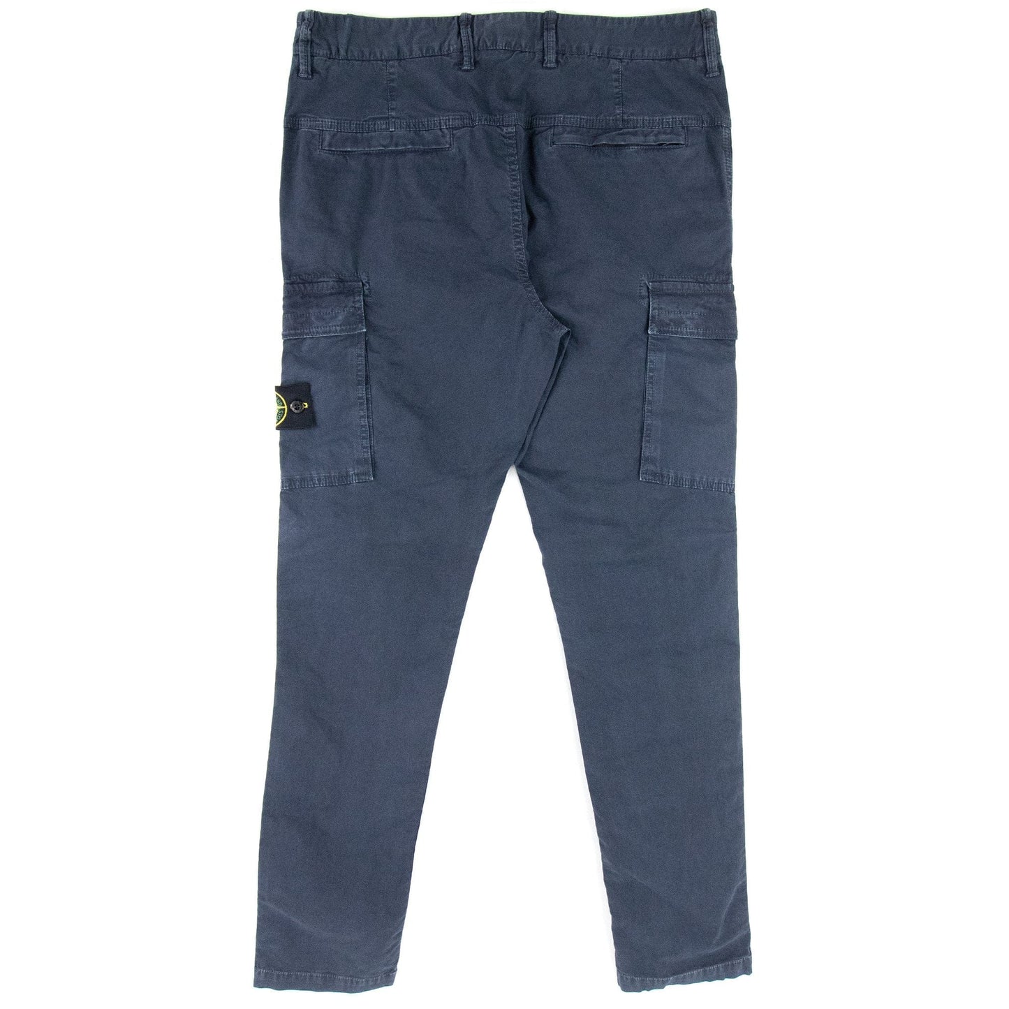 Stone Island Garment Dyed Cargo Pants Navy V0120