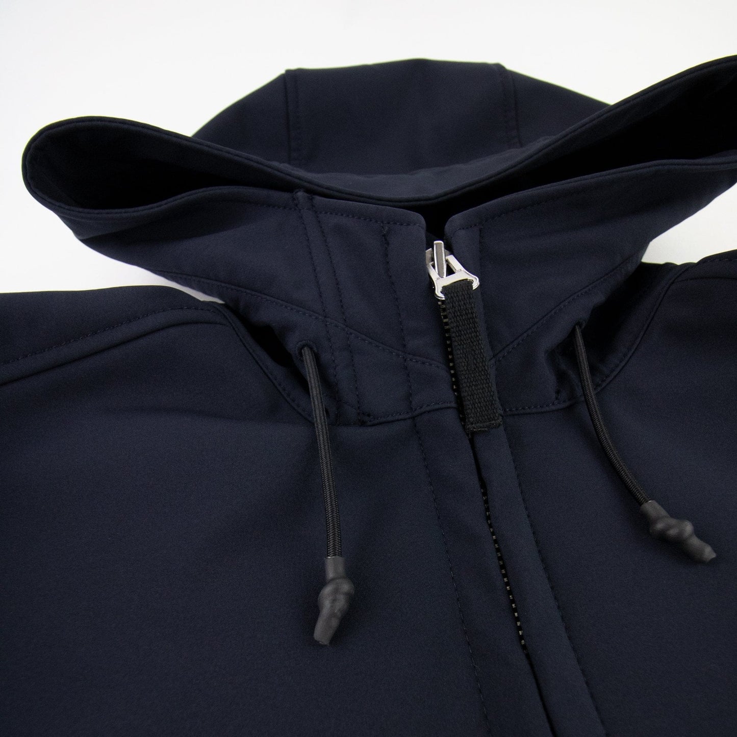 Stone Island Soft Shell-r Hooded Jacket Navy V0020