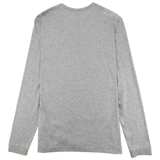 Hugo Boss Small Logo Long Sleeve Top Grey