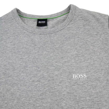 Hugo Boss Small Logo Long Sleeve Top Grey