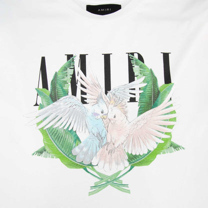 Amiri Love Birds Crewneck T Shirt White