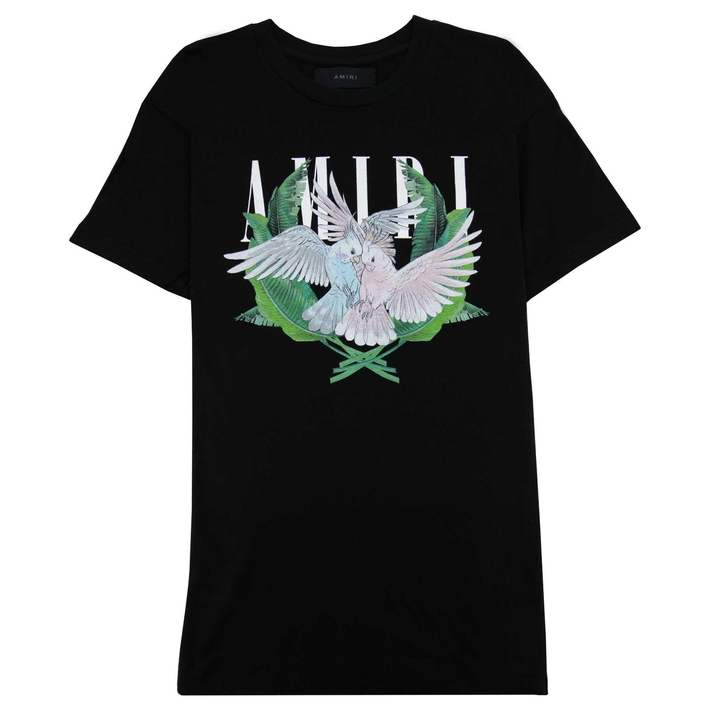 Amiri Love Birds Crewneck T Shirt Black