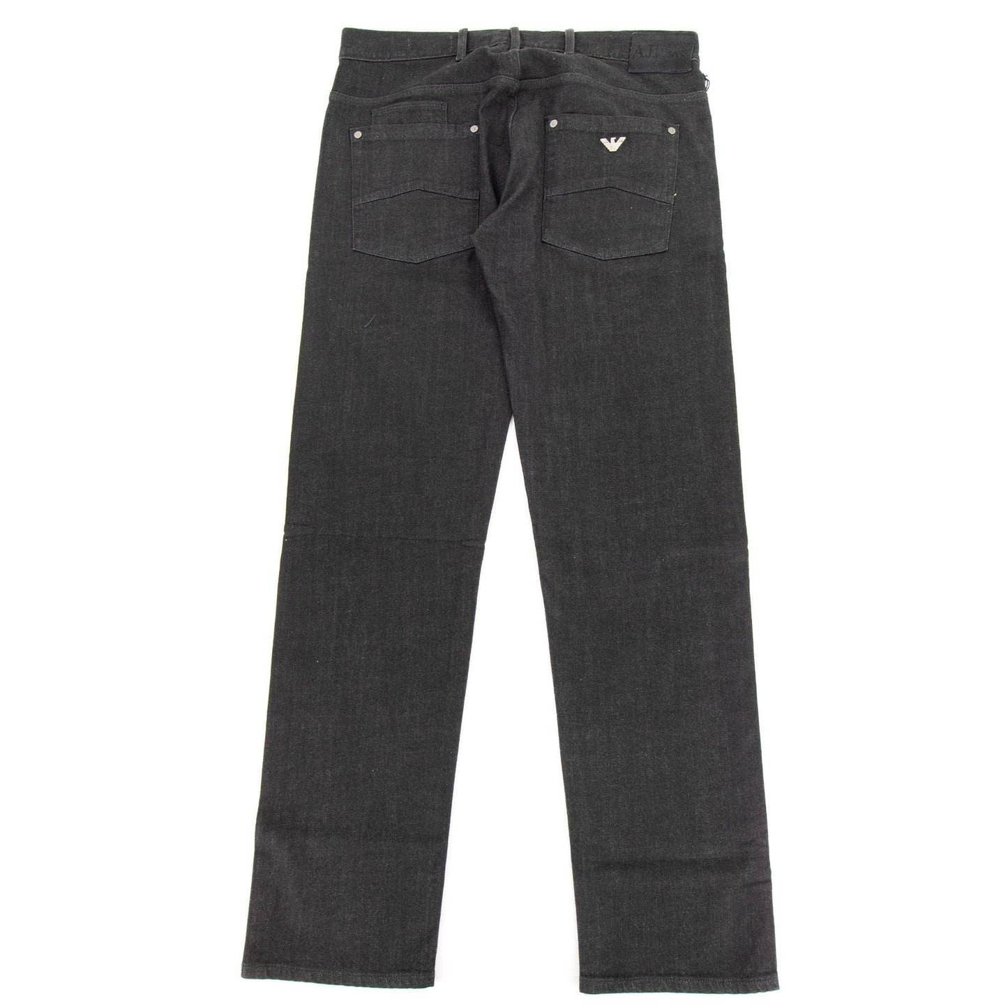 Armani Jeans J28 Slim Fit Black Denim Black Denim 900