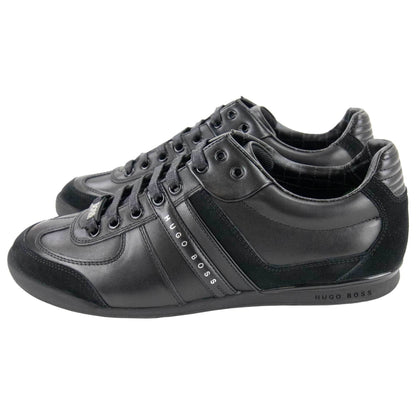 Hugo Boss Aki Low Top Trainers Black 001