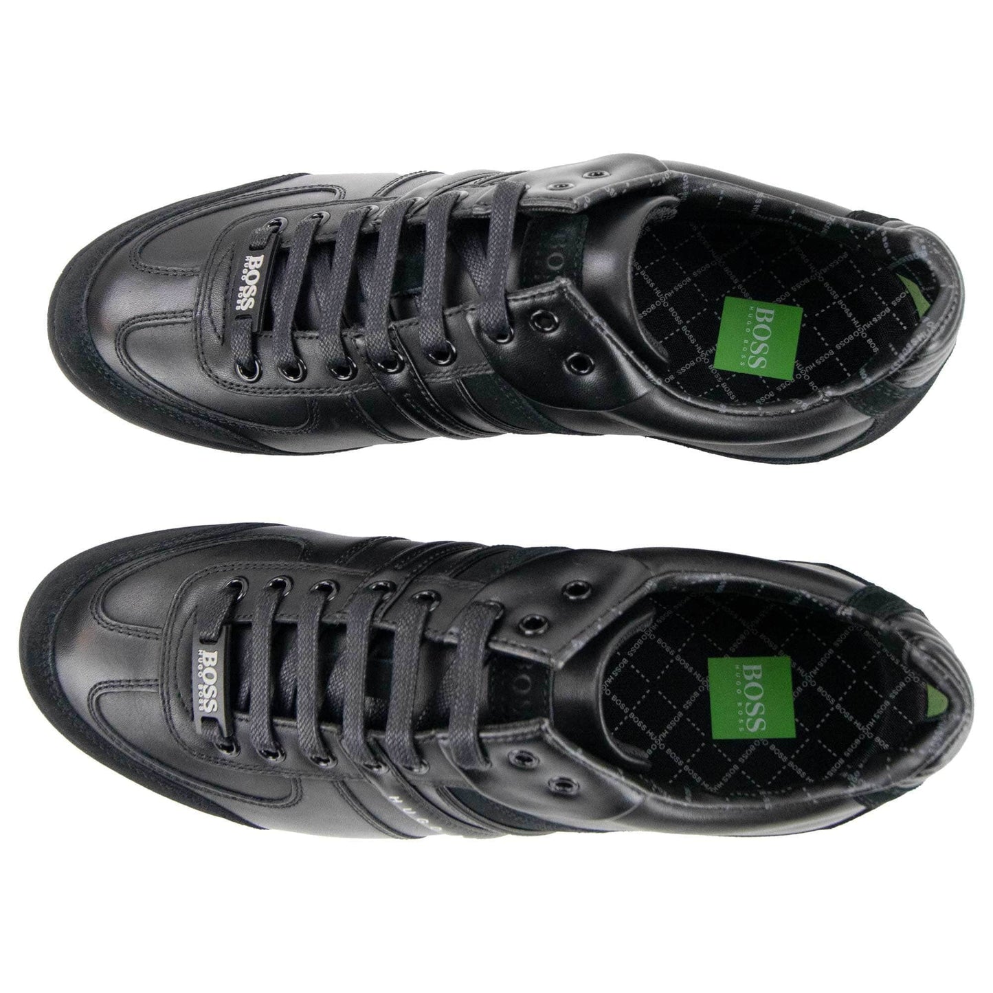 Hugo Boss Aki Low Top Trainers Black 001